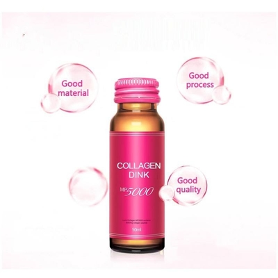 OEM / ODM 50ml Nước yến Collagen đàn hồi tự nhiên Làm đẹp và làm đẹp Nước giải khát dạng lỏng