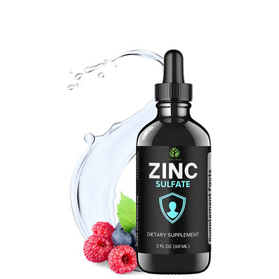 OEM Kẽm dạng lỏng dạng giọt Kẽm Sulfate Dạng uống dạng lỏng Vitamin C Bổ sung dạng giọt kẽm cho người lớn &amp; trẻ em