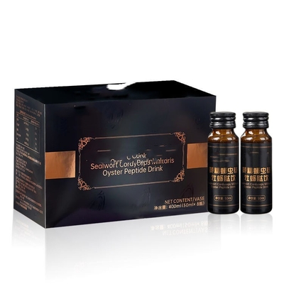 LOGO OEM Sealwort Cordyceps Militaris Oyster Peptide Uống cải thiện sức bền Chăm sóc sức khỏe nam giới Chất lỏng uống