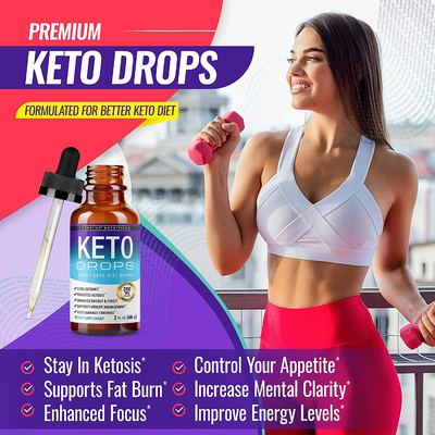 Logo tùy chỉnh OEM Fat Burner Giảm cân Chế độ ăn kiêng Giảm béo Dầu lỏng Keto Diet Drops Dành cho Nam và Nữ