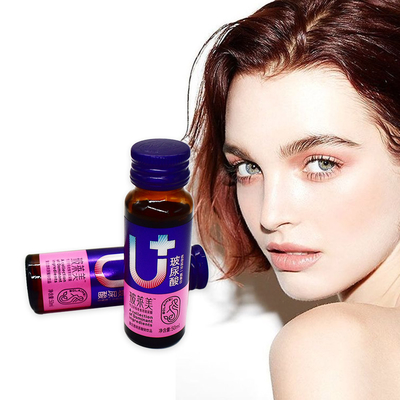OEM 6000mg Natri Hyaluronic Acid Axit Amin dành cho người lớn Chống lão hóa Collagen Uống Chất lỏng làm đẹp da Collagen Uống