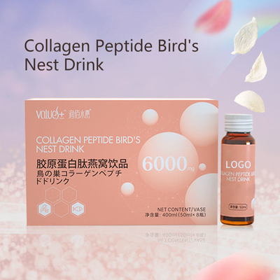 OEM Beauty Làm trắng da và chống lão hóa Beauty Collagen Peptide Bird's Nest Liquid Oral