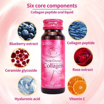 OEM/ODM Halal Bird Nest Collagen Làm trắng da Uống nước trái cây Uống Hyaluronic acid Collagen Uống dạng lỏng