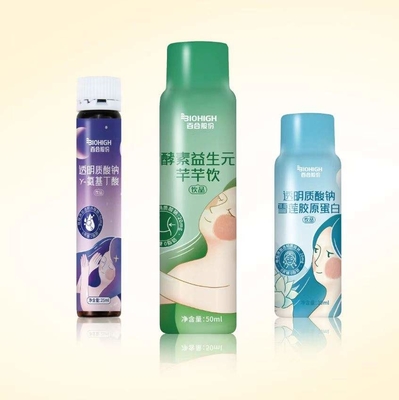 Collagen uống Chất lỏng uống Nấm cơm cháy Nữ 30ml 50ml Chai thủy tinh OEM