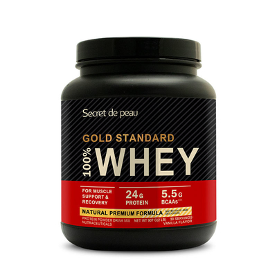 OEM bán buôn 2lb tiêu chuẩn vàng whey protein bổ sung bột whey protein