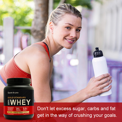 OEM bán buôn 2lb tiêu chuẩn vàng whey protein bổ sung bột whey protein
