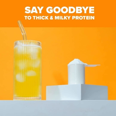 Bán nóng OEM Clear Whey Isolate Protein Powder Zero Lactose Zero Sugar Hương vị xoài dứa thân thiện với Keto