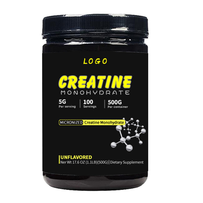 Thực phẩm OEM Thực phẩm bổ sung creatine monohydrate 500g bột whey creatine monohydrate