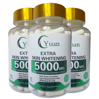 5000MG 3X Extra Whitening Pearl Powder OEM Glutamax Glutathione Thuốc làm trắng da