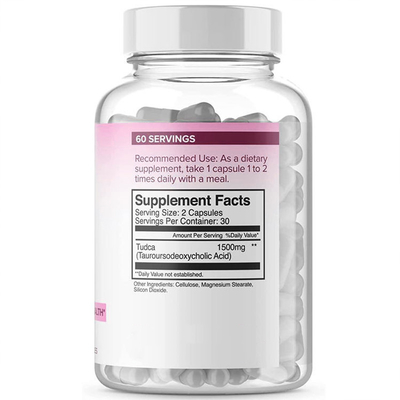 OEM Viên nang TUDCA TỐT NHẤT Taurine Viên nang gan Axit Deoxycholic TUDCA