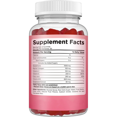 Viên nang OEM Glutathione Collagen chống lão hóa L-Glutathione