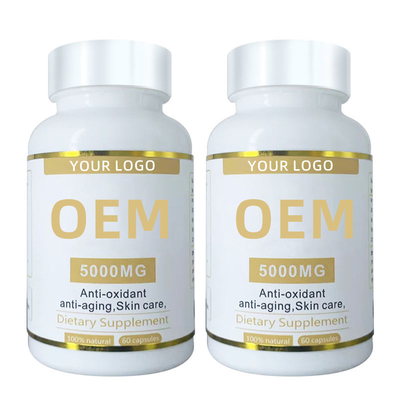 OEM Vitamin tổng hợp và thực phẩm bổ sung 10000mg Vitamin E Viên nang mềm Glutathione Viên làm trắng da Viên nang