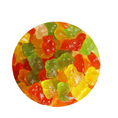 Hương vị trái cây Gummy Tablet Candy Màu hỗn hợp OEM 2,5kgx6bags / Carton