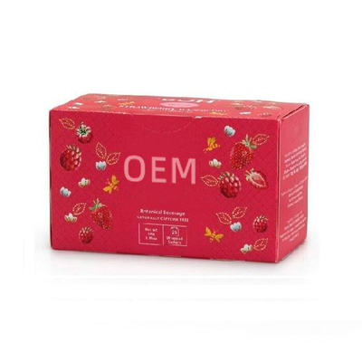 OEM Nước giải khát tươi và tốt cho sức khỏe Dâu tây đóng gói Trà trái cây bình tĩnh
