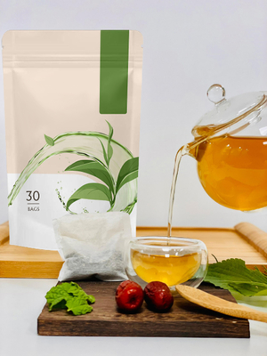 Bán buôn OEM Đại lý tùy chỉnh Trà xanh Trà đen Túi trà sức khỏe