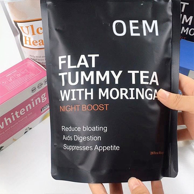 OEM trà bụng phẳng và gỗ cay giảm béo 28 ngày trà giải độc giảm béo trà xanh đốt cháy chất béo