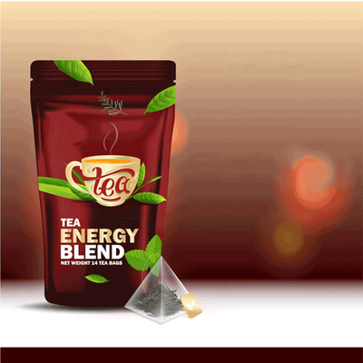 Trà tăng cường năng lượng cao caffein hữu cơ OEM