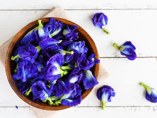 Thảo dược khô tự nhiên Blue Butterfly Pea Flower Tea OEM