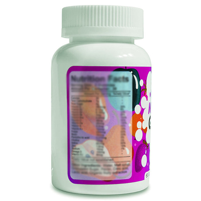 Kẹo dẻo tổng hợp không đường dành cho trẻ em Kẹo dẻo có thể nhai được Men vi sinh Biotin Vitamin A C D E B Kẽm