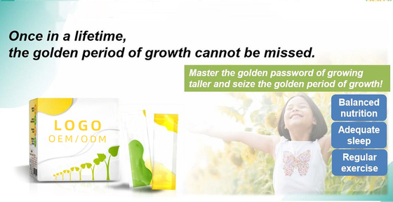 Thực phẩm bổ sung dinh dưỡng cho trẻ em OEM, Thực phẩm bổ dưỡng thạch Omega-3 để tăng trưởng chiều cao