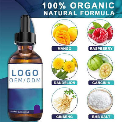 30ml Biotin Collagen Drops Slimming BHB Keto Drops OEM Oil Seed Chiết xuất thảo dược Tinh dầu