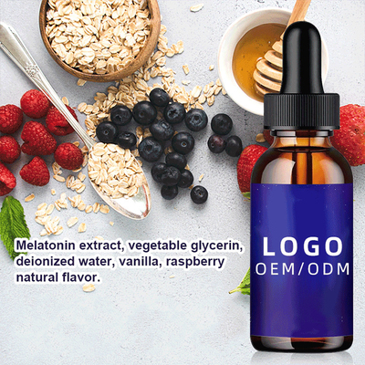 50ml 5Mg Biotin Collagen Drops OEM Natural Melatonin Drops Hỗ trợ giấc ngủ đêm dành cho người lớn