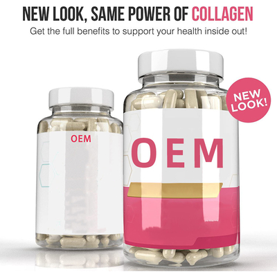 Chăm sóc da OEM Pills Face Collagen Vitamin C Viên nang Chống lão hóa
