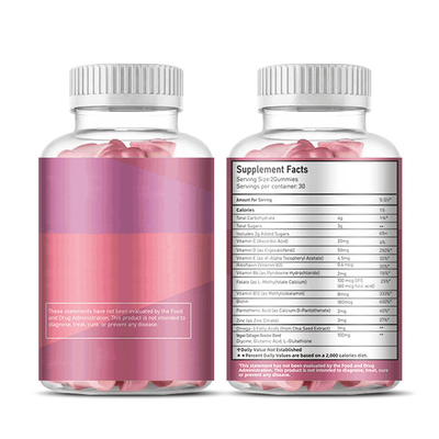 Vitamin tổng hợp cho phụ nữ với Vitamin A C D E K Năng lượng miễn dịch Hỗ trợ sức khỏe cơ thể