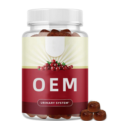 100% Natural Women Bổ sung dinh dưỡng Nam việt quất Probiotic Gummies Đường tiết niệu Nam việt quất Thực phẩm bổ sung