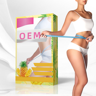 Chăm sóc sức khỏe Phụ nữ Bổ sung dinh dưỡng Bột giảm cân Detox Nhãn hiệu riêng Hương vị dứa