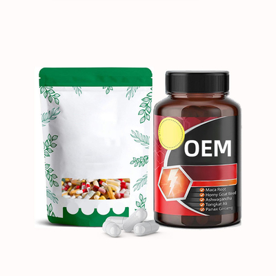 Các viên nang Tribulus Terrestris với nhãn riêng