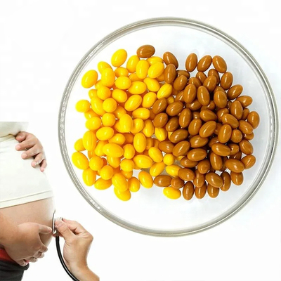 Khách hàng tùy chỉnh phụ nữ bổ sung thai kỳ axit folic Softgel hàng loạt