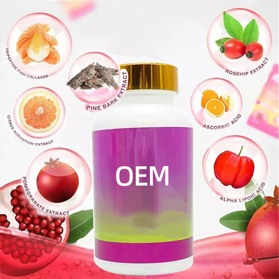 OEM Glutathione thuốc làm trắng da 60pcs/Soft Gel