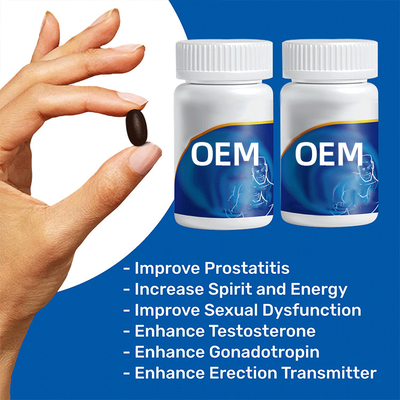FDA Male Supplement Pills Health Food Private Label Điều trị rối loạn cương dương mạnh