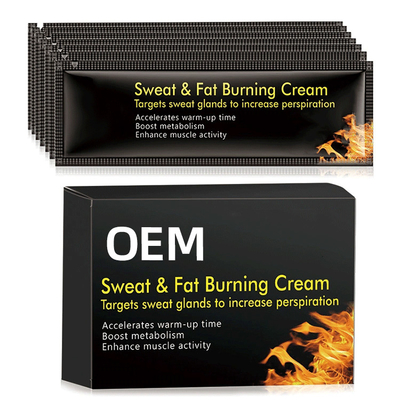 Nhãn hiệu riêng tăng cường tập thể dục đốt cháy chất béo giảm cân kem mỏng 100g cho nam nữ