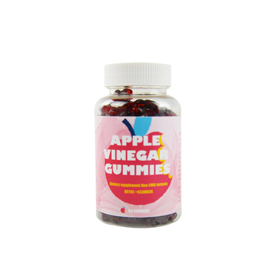 Nhãn hiệu riêng Apple Cider Vinegar Kiểm soát cân nặng cơ thể Detox kẹo cao su giảm cân kẹo